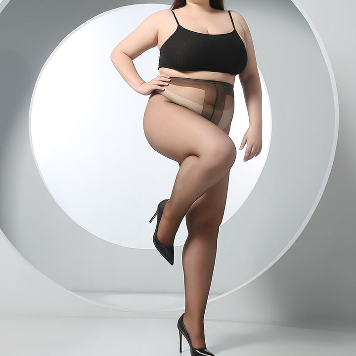 Ultrathin Transparent Plus Size Women's Stockings | All For Me Today