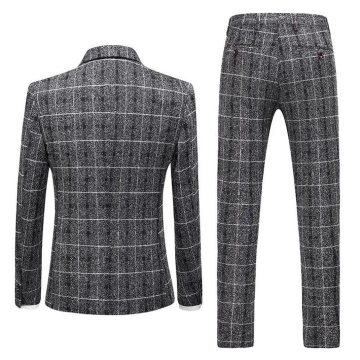 High Groom Men's Blazer Suit