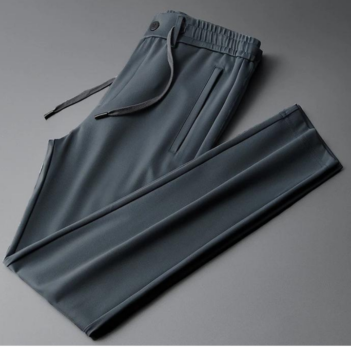 Elastic Waist Men's Casual Pants