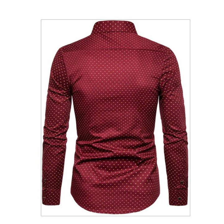 Versatile Slim Fit Men's Long Sleeves Shirt | All For Me Today