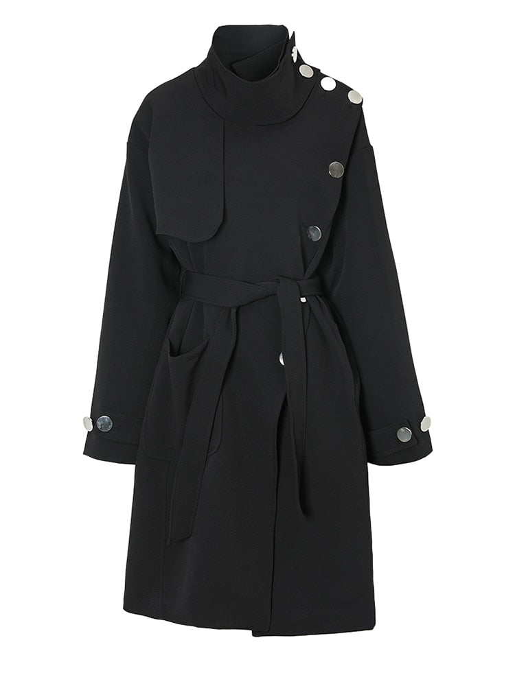 Windbreaker Women's Long Trench Coat | All For Me Today