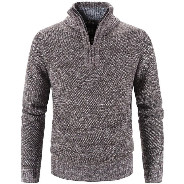 Winter Fleece Men's Turtleneck Sweater | All For Me Today