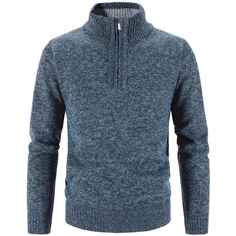 Winter Fleece Men's Turtleneck Sweater | All For Me Today