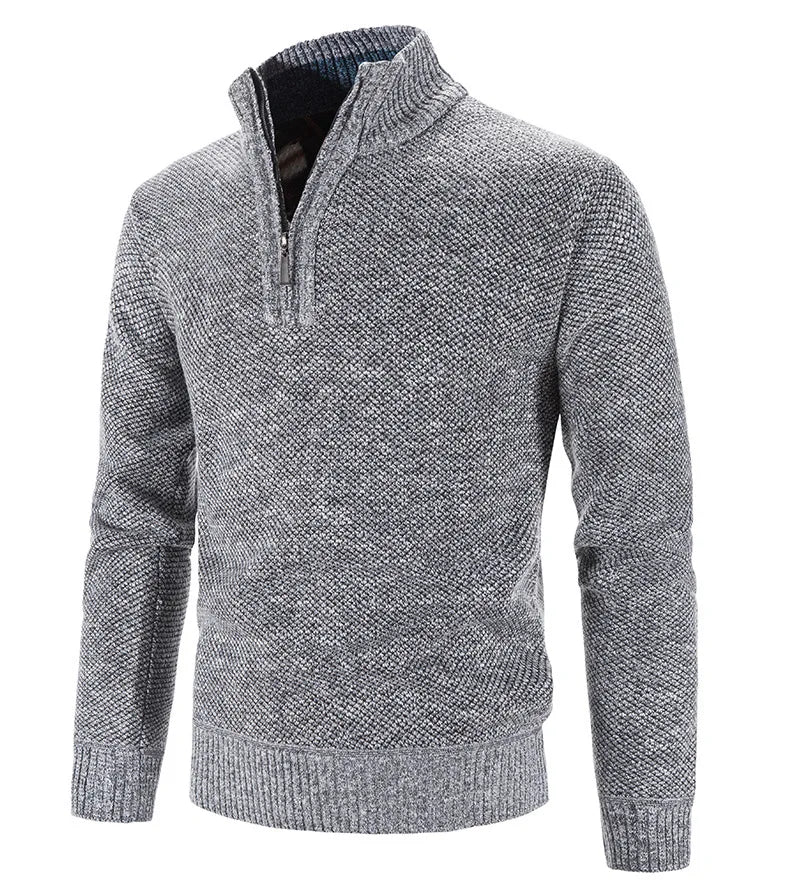 Winter Fleece Men's Turtleneck Sweater | All For Me Today