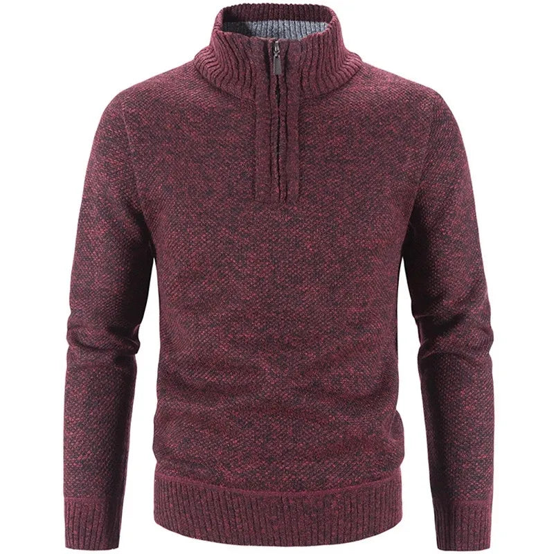 Winter Fleece Men's Turtleneck Sweater | All For Me Today