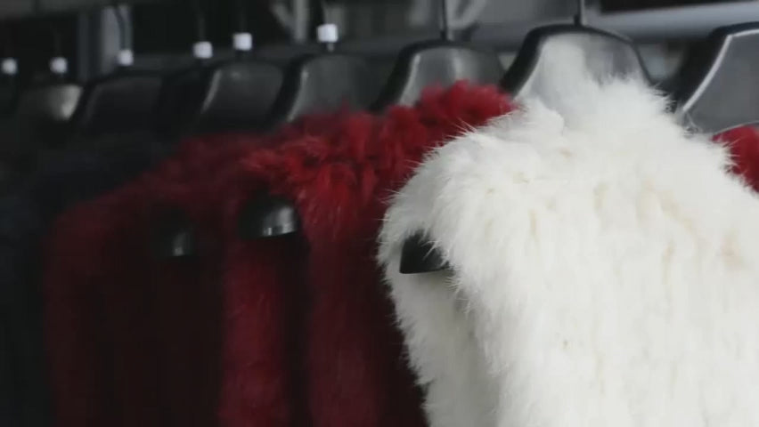 Gilet Women's Handmade Natural Fur Vest