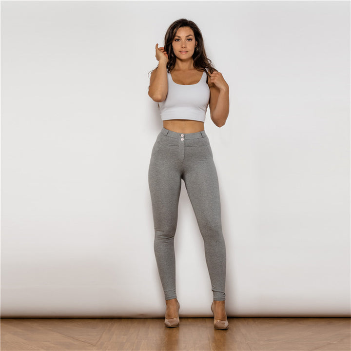 Melody Grey High Waisted Women's Pencil Pant| All For Me Today