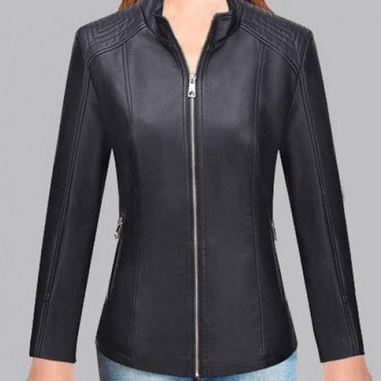 Bellivera Women's Leather Jacket | All For Me Today