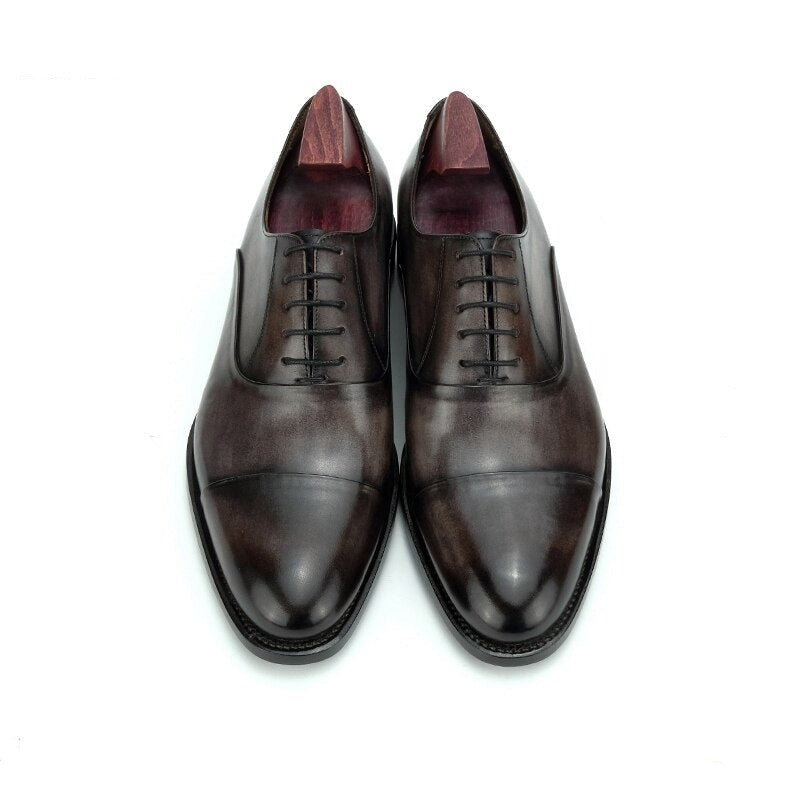 Bespoke Captoe Men's Derby Shoes | All For Me Today