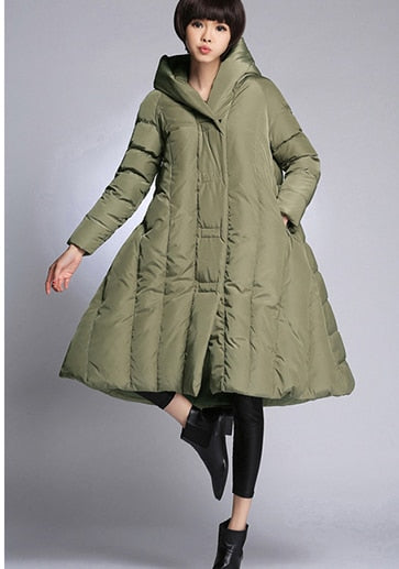 Big Hem Women's Down Parka Coat | All For Me Today