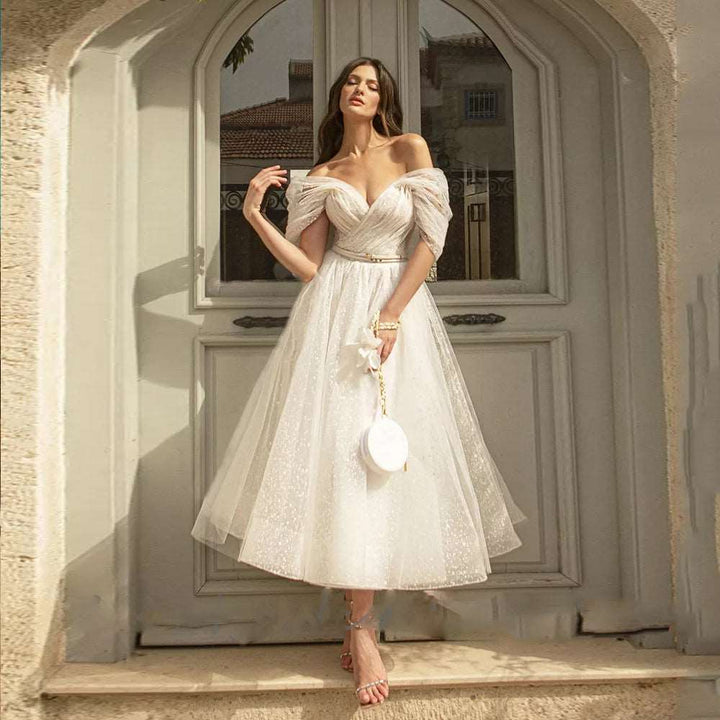 Bling Glitter Sweetheart Wedding Dress | All For Me Today