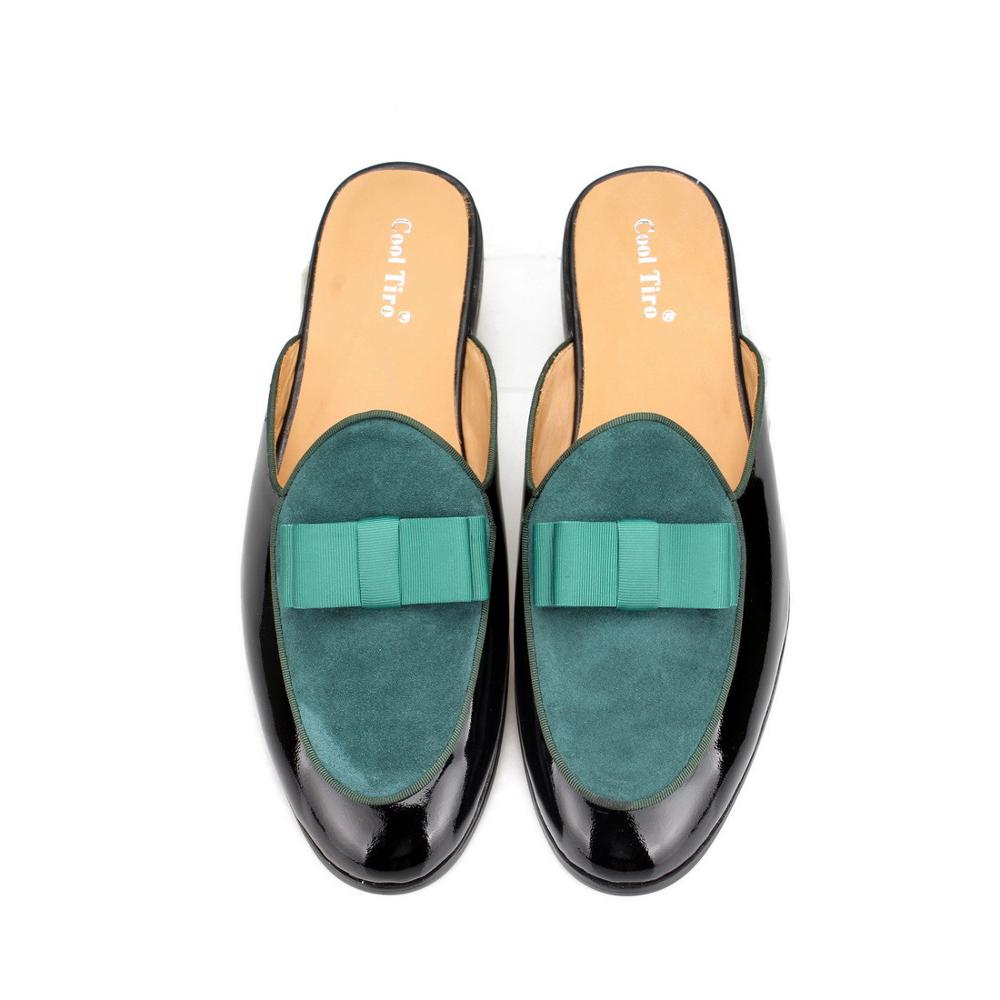 Bow Tie Men's Slip-On Flats Mules Slippers | All For Me Today