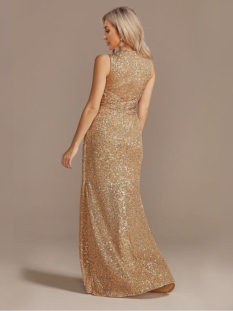 Bright Night Sequins Women's Prom Cocktail Dress | All For Me Today