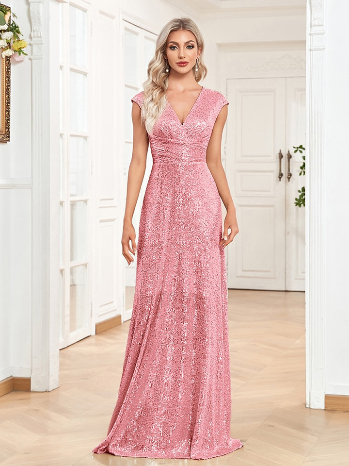 Bright Night Sequins Women's Prom Gown | All For Me Today