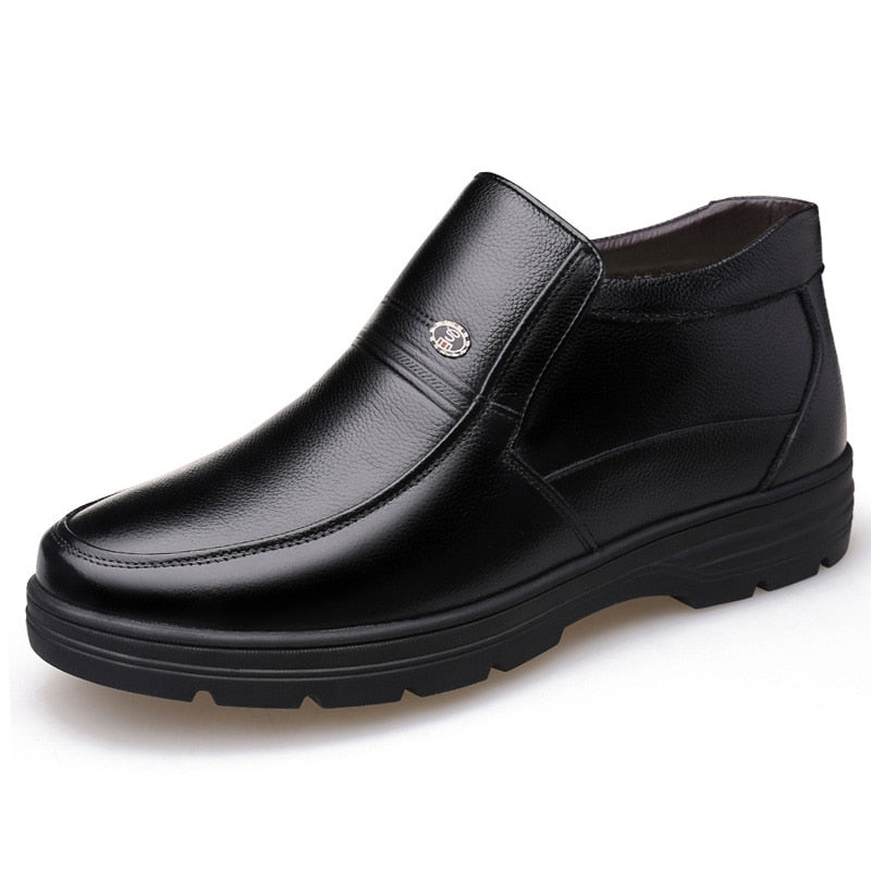 Chapman Genuine Cow Leather Men's Ankle Boots | All For Me Today