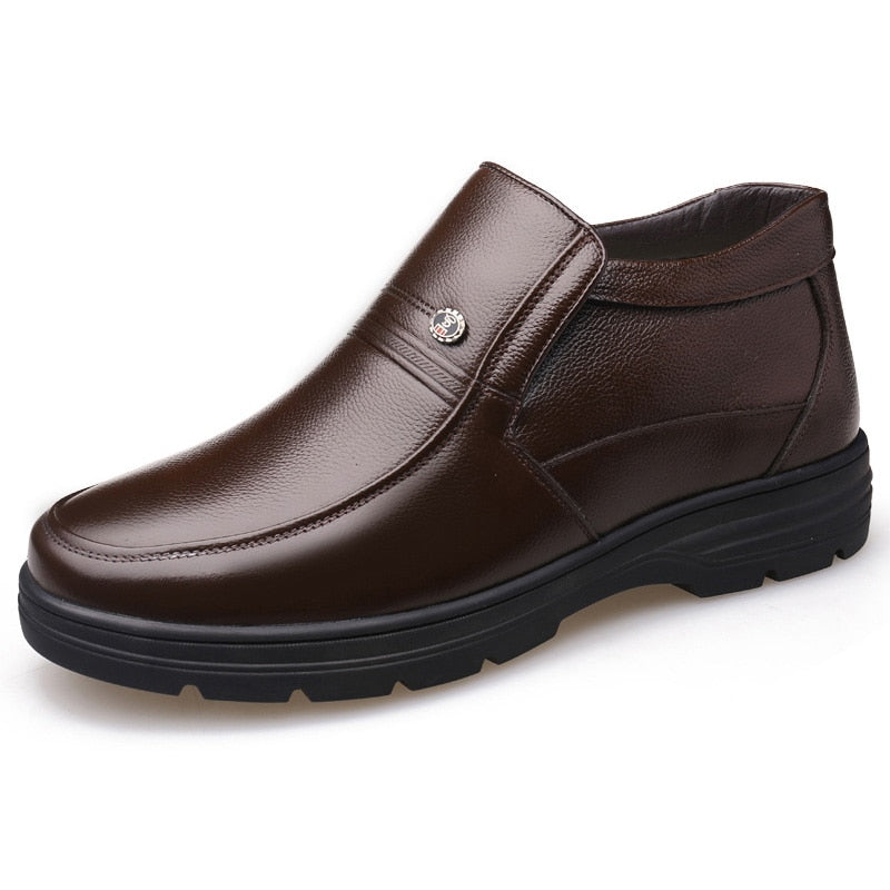 Chapman Genuine Cow Leather Men's Ankle Boots | All For Me Today