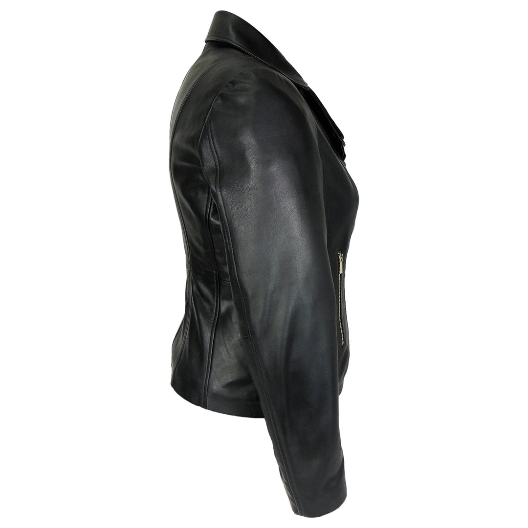 Charlotte Women's Lambskin Leather Jacket | All For Me Today