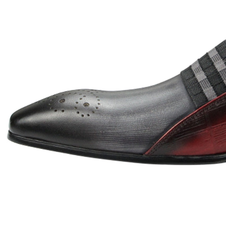 Classic Double Color Loafer Professional Shoes| All For Me Today