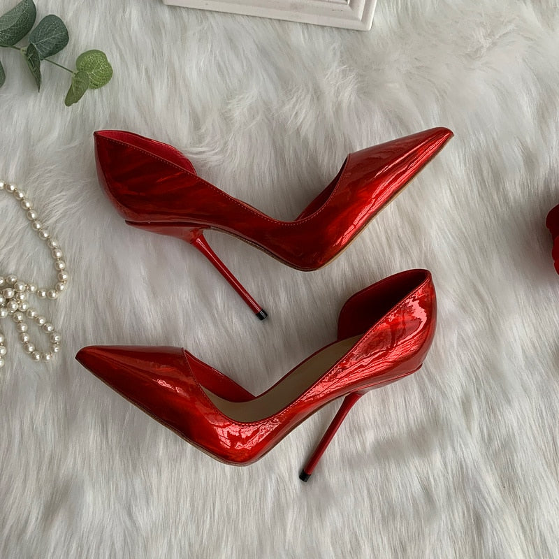 Cyprus Half D'orsay Women's Stiletto Pumps | All For Me Today