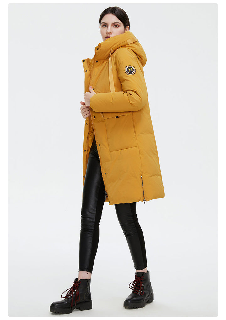 Double Breasted Women's Down Parka Coat | All For Me Today