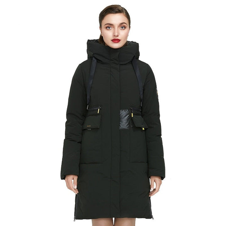 Double Breasted Women's Down Parka Coat | All For Me Today