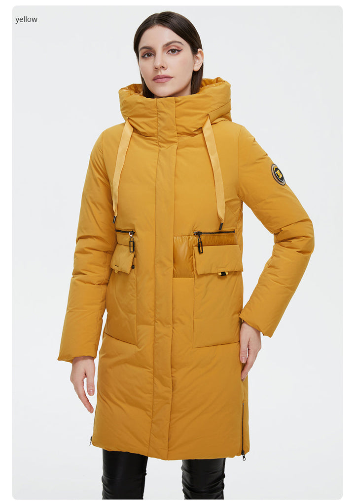 Double Breasted Women's Down Parka Coat | All For Me Today