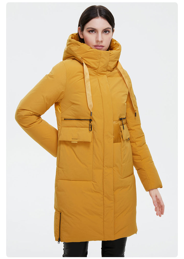 Double Breasted Women's Down Parka Coat | All For Me Today