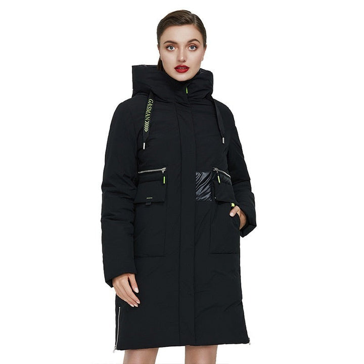 Double Breasted Women's Down Parka Coat | All For Me Today