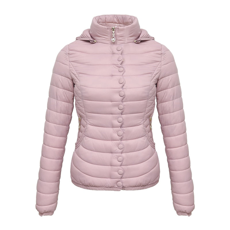 Elegant Cotton Padded Ultralight Puffer Jacket | All For Me Today