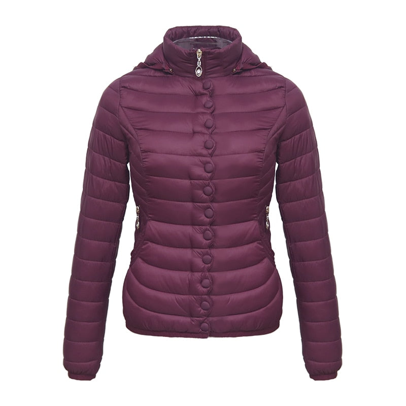 Elegant Cotton Padded Ultralight Puffer Jacket | All For Me Today