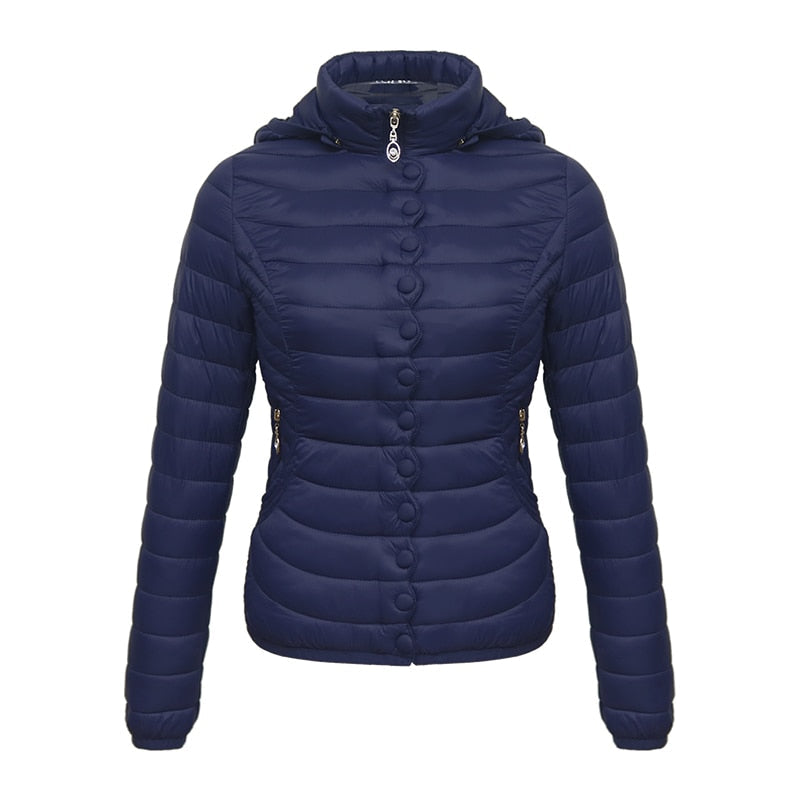 Elegant Cotton Padded Ultralight Puffer Jacket | All For Me Today