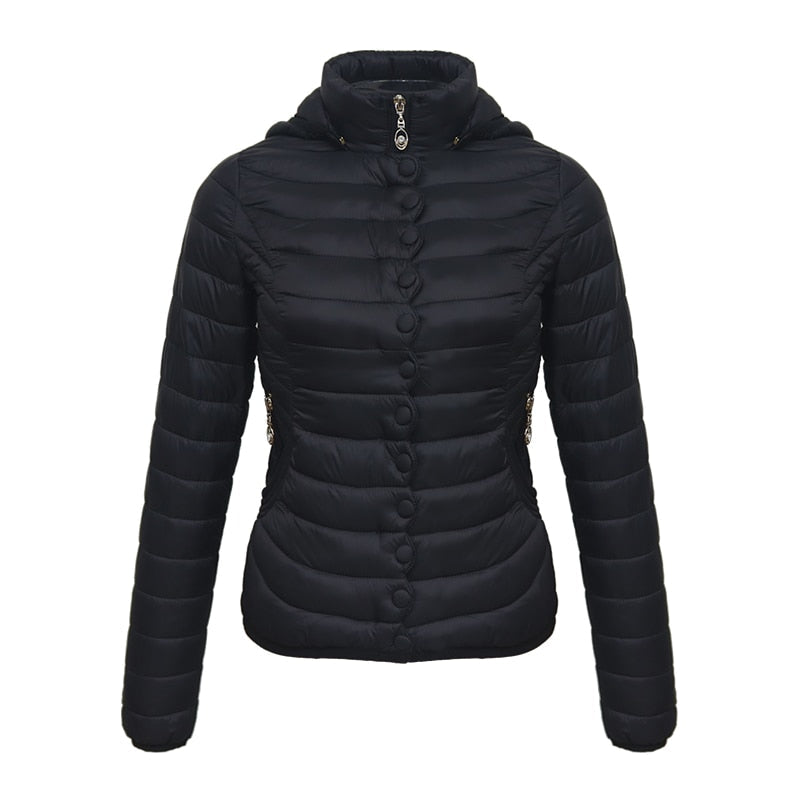 Elegant Cotton Padded Ultralight Puffer Jacket | All For Me Today