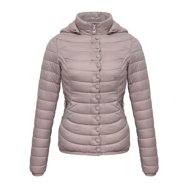 Elegant Cotton Padded Ultralight Puffer Jacket | All For Me Today