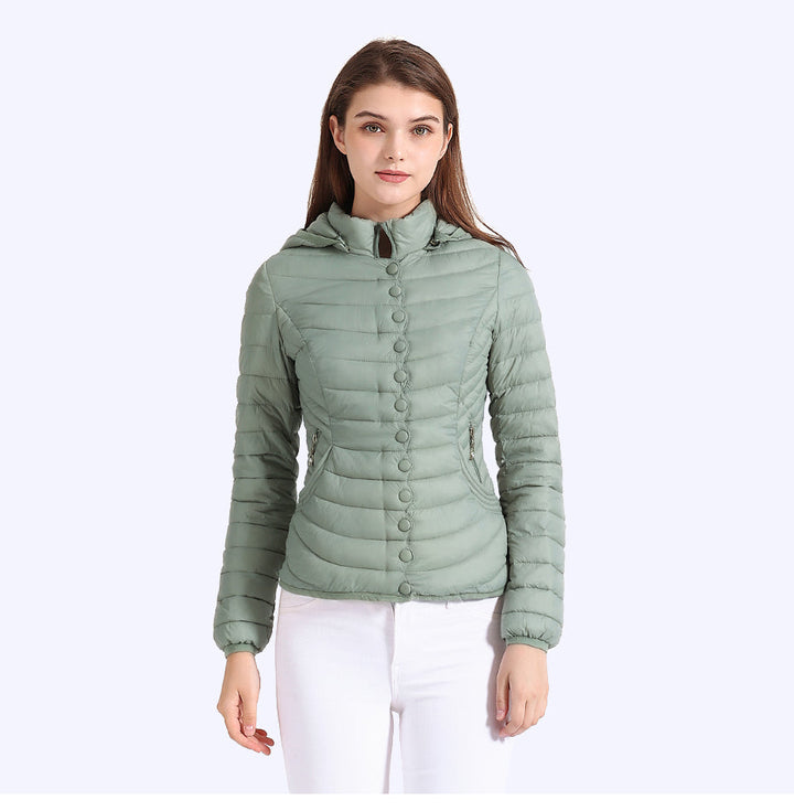 Elegant Cotton Padded Ultralight Puffer Jacket | All For Me Today