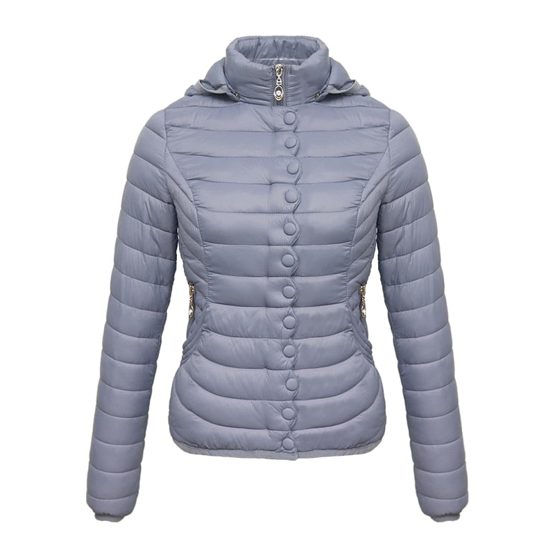 Elegant Cotton Padded Ultralight Puffer Jacket | All For Me Today