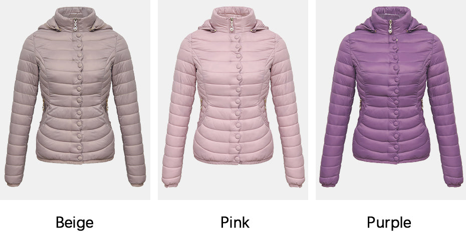 Elegant Cotton Padded Ultralight Puffer Jacket| All For Me Today