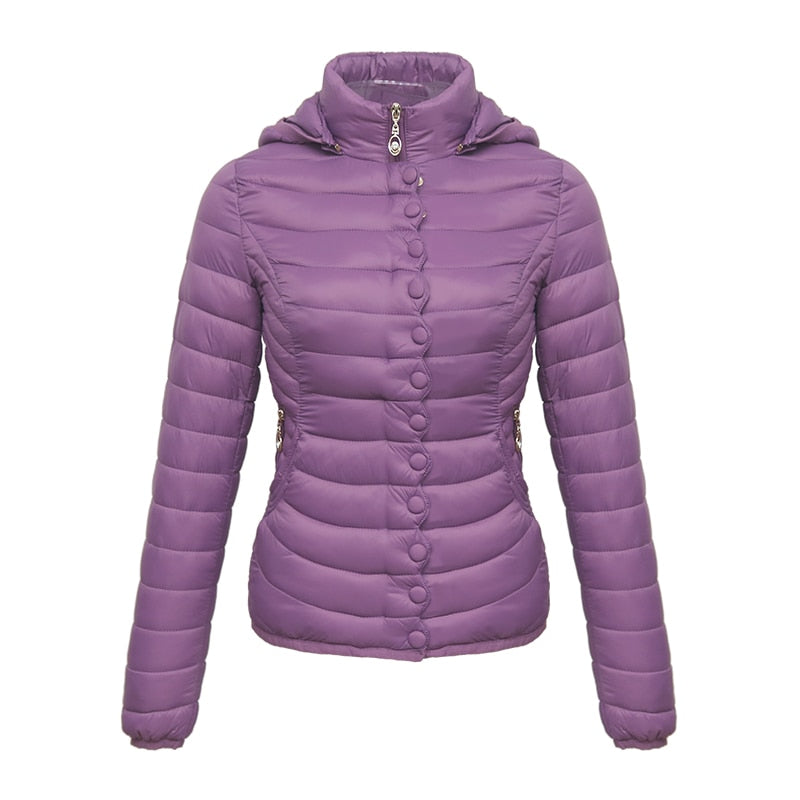 Elegant Cotton Padded Ultralight Puffer Jacket | All For Me Today