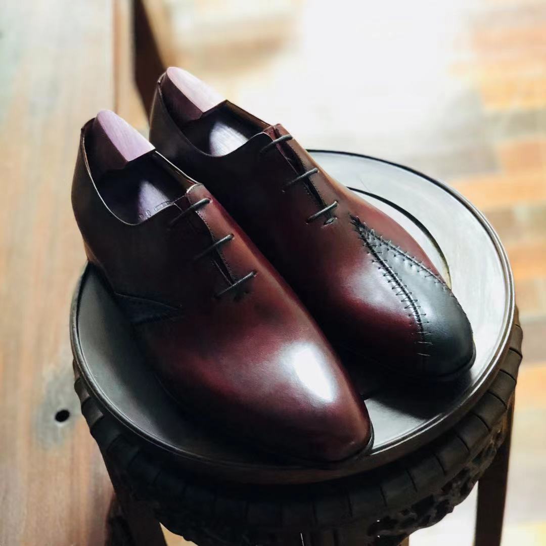 Elegant Handmade Men's Oxford Shoes | All For Me Today