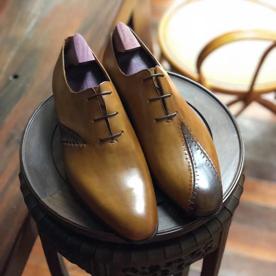 Elegant Handmade Men's Oxford Shoes | All For Me Today