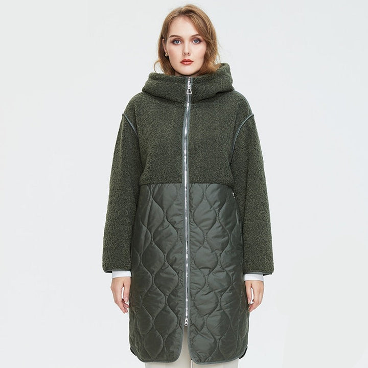 Faux Fur Down Parka Women's Hooded Coat | All For Me Today