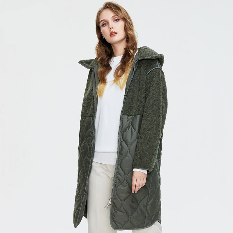 Faux Fur Down Parka Women's Hooded Coat | All For Me Today