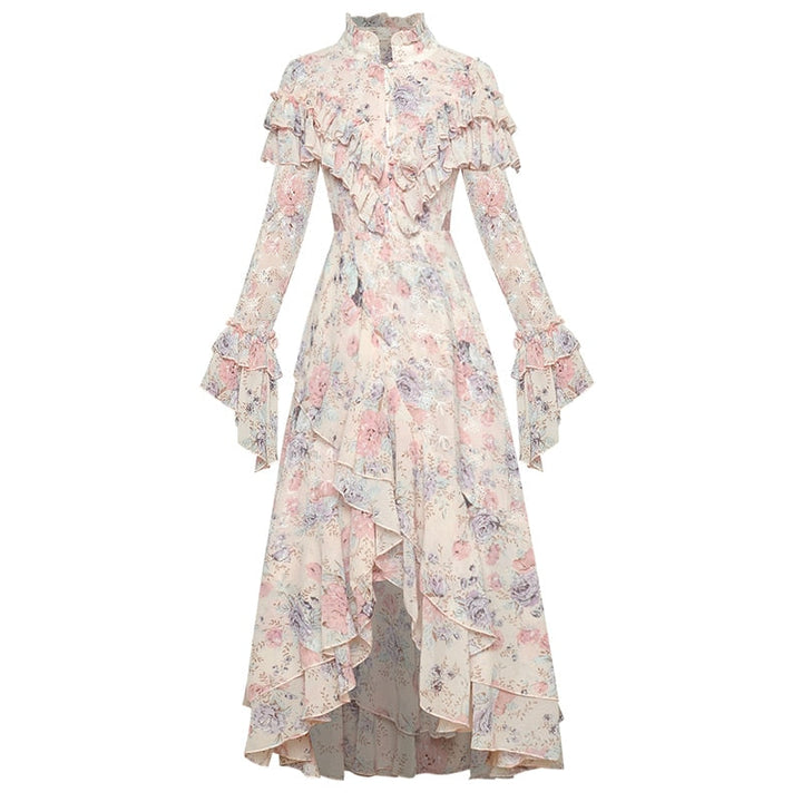 Feel The Breeze Exquisite Ruffles Chiffon Dress| All For Me Today