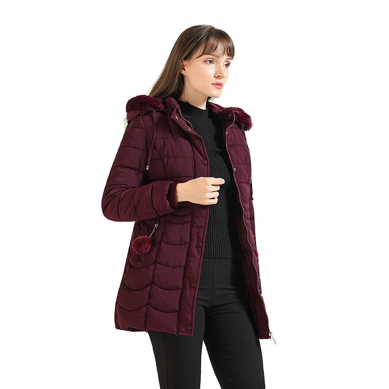 Free Fall Fill Power Long Women's Parka| All For Me Today