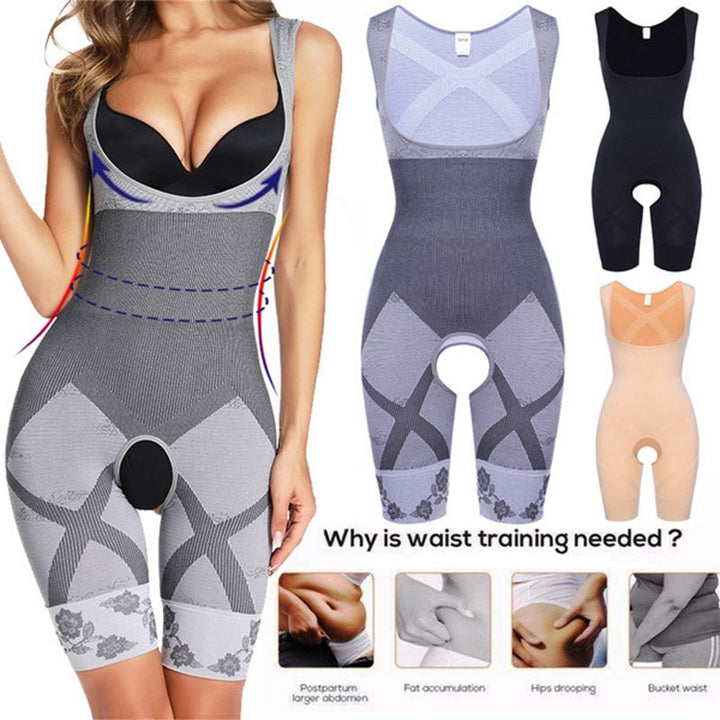 Full Body Open Crotch Waist Trainer Shaping Underwear| All For Me Today