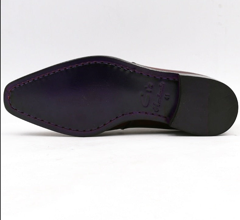Full Grain Calf Leather Handmade Men's Shoe| All For Me Today