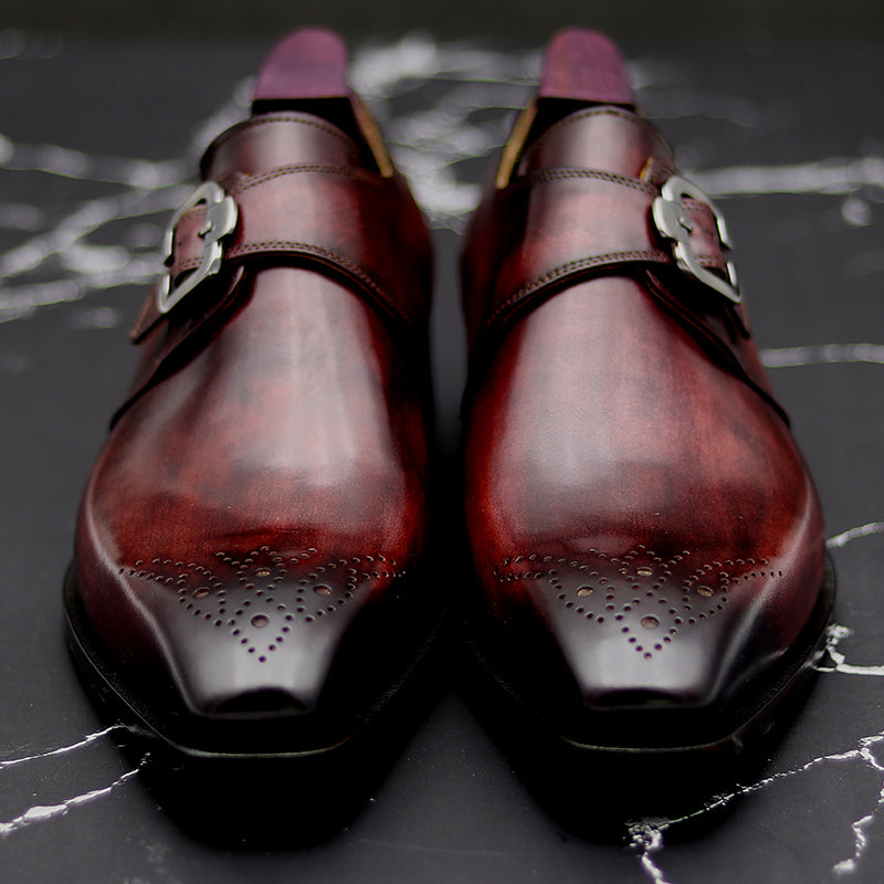 Full Grain Calf Leather Handmade Men's Shoe| All For Me Today