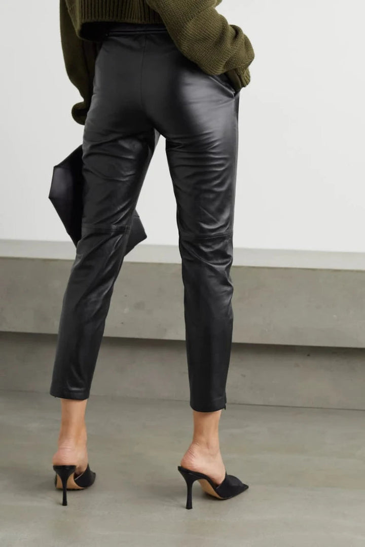 Genuine Leather Handmade Women's Capri Pant | All For Me Today