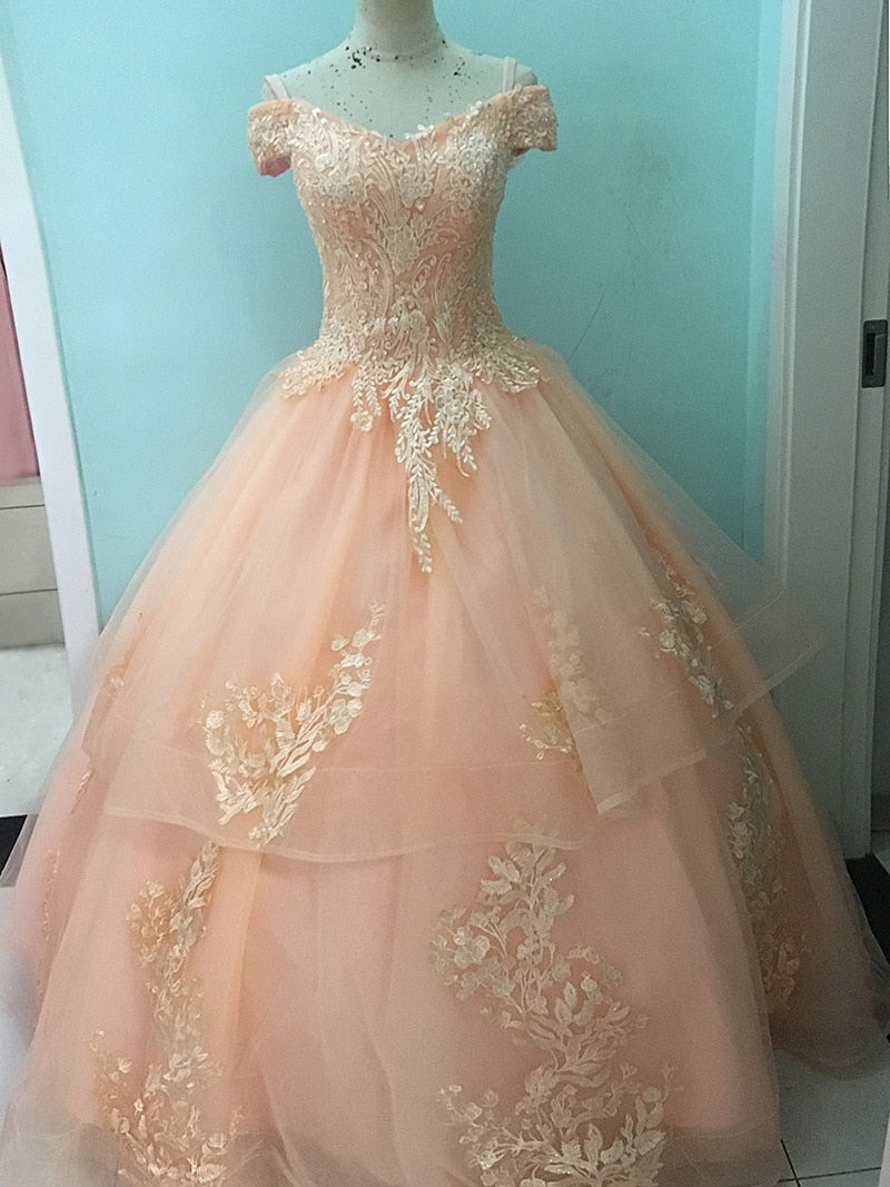 Off The Shoulder Quinceanera Dress| All For Me Today