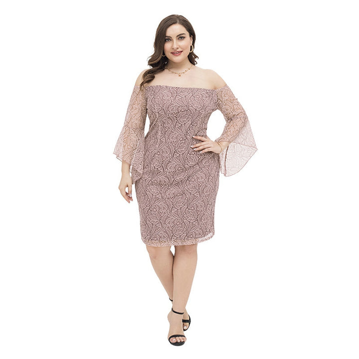 Lace Light Plus Size Women's Midi Dress| All For Me Today
