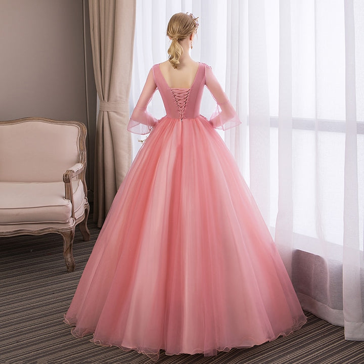 Flowers Debutante Quinceanera Dress| All For Me Today